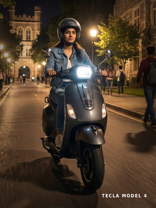 Tecla Model 4 - Stylish Electric Scooty in Ranchi
