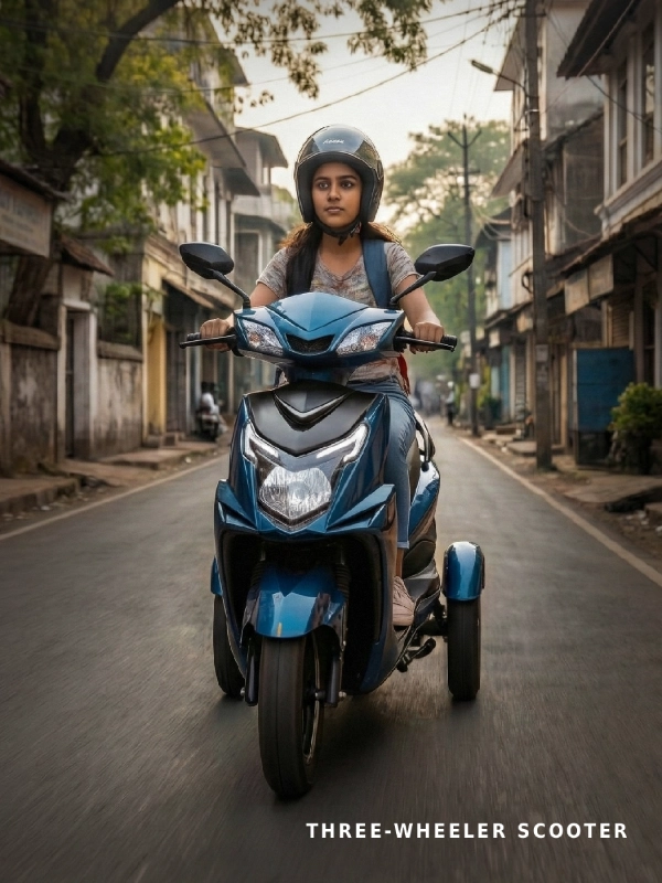 Tecla 3 Wheeler Electric Scooter - Family Vehicle in Ranchi